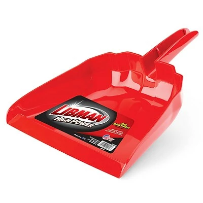 New 👍 Brooms Libman Dust Pan, Polypropylene, 13", Red, Case Of 6, (0911) ✨ 3 New 👍 Brooms Libman Dust Pan, Polypropylene, 13", Red, Case Of 6, (0911) ✨