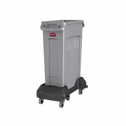 Flash Sale 🥰 Cleaning Carts Rubbermaid Slim Jim Resin Dolly, Black (1980602) ✨ -Cleaning Tools Sales unnamed file 2101