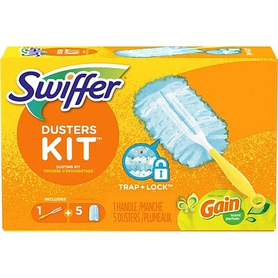 Hot Sale 🔔 Dust Mops & Dusters Swiffer Dusters Starter Kit, Gain, Blue (74330) 😉 5 Hot Sale 🔔 Dust Mops & Dusters Swiffer Dusters Starter Kit, Gain, Blue (74330) 😉 - Image 3