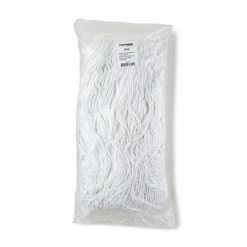 Flash Sale 👏 Wet Mops Coastwide Professional™ Cut-End Wet Mop Head, #32, Rayon, 1" Headband, White (CW57747) 👍 -Cleaning Tools Sales unnamed file 2148