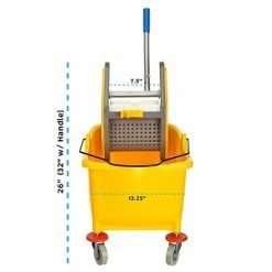 Best Pirce 🤩 Mop Buckets & Wringers Alpine Industries 36 Qt. Mop Bucket With Down Press Wringer In Yellow 2 Pack ⭐ 10 Best Pirce 🤩 Mop Buckets & Wringers Alpine Industries 36 Qt. Mop Bucket With Down Press Wringer In Yellow 2 Pack ⭐ -Cleaning Tools Sales unnamed file 2154