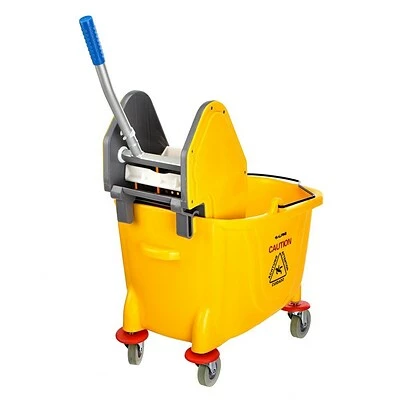 Best Pirce 🤩 Mop Buckets & Wringers Alpine Industries 36 Qt. Mop Bucket With Down Press Wringer In Yellow 2 Pack ⭐ 9 Best Pirce 🤩 Mop Buckets & Wringers Alpine Industries 36 Qt. Mop Bucket With Down Press Wringer In Yellow 2 Pack ⭐ - Image 7