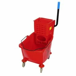 Best Sale 💯 Mop Buckets & Wringers Alpine Industries 36 Qt. Mop Bucket With Side Press Wringer In Red 2 Pack 🔔 -Cleaning Tools Sales unnamed file 2180