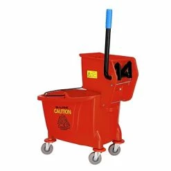 Best Sale 💯 Mop Buckets & Wringers Alpine Industries 36 Qt. Mop Bucket With Side Press Wringer In Red 2 Pack 🔔 -Cleaning Tools Sales unnamed file 2181