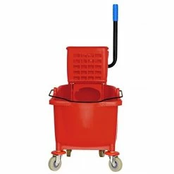 Best Sale 💯 Mop Buckets & Wringers Alpine Industries 36 Qt. Mop Bucket With Side Press Wringer In Red 2 Pack 🔔 -Cleaning Tools Sales unnamed file 2185