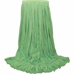 Discount 🤩 Wet Mops O'Dell MWTLGNB Microfiber Tube Mop, Green, Large, 1 1/2" Headband, 12/CT ❤️