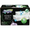 Outlet 🥰 Wet Mops Swiffer Sweeper TRAP + LOCK  Heavy-Duty Wet Mop Cloth, Lavender, 32/Pack (00739)  ) ❤️