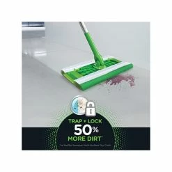 Outlet 🥰 Wet Mops Swiffer Sweeper TRAP + LOCK  Heavy-Duty Wet Mop Cloth, Lavender, 32/Pack (00739)  ) ❤️ -Cleaning Tools Sales unnamed file 234