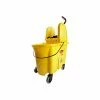 Promo 🛒 Rubbermaid® 31-Quart Tandem Bucket Rubbermaid Tandem Bucket & Side-Press Wringer, 31 Qt. (7.75 Gal.), Yellow (FG738000YEL) 🎁 -Cleaning Tools Sales unnamed file 238