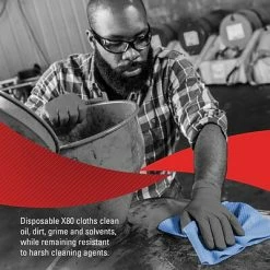 Budget 👏 WypAll® Wipers WypAll X80 HydroKnit Wipers, Blue, 160/Carton (41041) 🧨 -Cleaning Tools Sales unnamed file 246