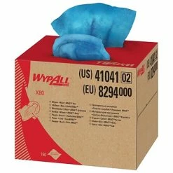Budget 👏 WypAll® Wipers WypAll X80 HydroKnit Wipers, Blue, 160/Carton (41041) 🧨 -Cleaning Tools Sales unnamed file 248