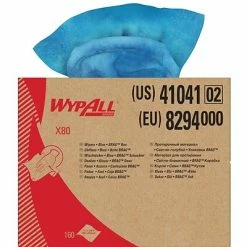 Budget 👏 WypAll® Wipers WypAll X80 HydroKnit Wipers, Blue, 160/Carton (41041) 🧨 -Cleaning Tools Sales unnamed file 250