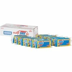 Outlet 🧨 Clorox S.O.S® Scrubbing Sponge S.O.S® All Surface Scrubber Sponge, 12 Sponges/Case (00007) 🧨