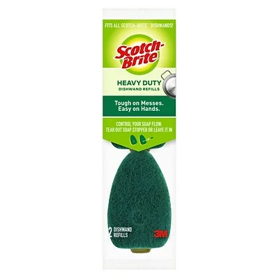 Top 10 🥰 Scrub Sponges Scotch-Brite® Heavy Duty Dishwand Refills, 2/Pack (481-7-RSC) 🌟 3 Top 10 🥰 Scrub Sponges Scotch-Brite® Heavy Duty Dishwand Refills, 2/Pack (481-7-RSC) 🌟