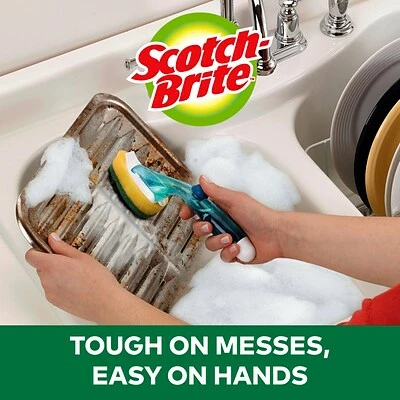 Top 10 🥰 Scrub Sponges Scotch-Brite® Heavy Duty Dishwand Refills, 2/Pack (481-7-RSC) 🌟 6 Top 10 🥰 Scrub Sponges Scotch-Brite® Heavy Duty Dishwand Refills, 2/Pack (481-7-RSC) 🌟 - Image 4