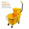 Wholesale 🤩 Mop Buckets & Wringers Coastwide Professional™ Mop Bucket & Side-Press Wringer, 35 Qt., Yellow/Black (CW21871) 🛒 -Cleaning Tools Sales unnamed file 301