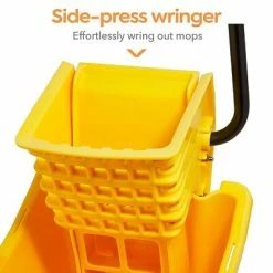 Wholesale 🤩 Mop Buckets & Wringers Coastwide Professional™ Mop Bucket & Side-Press Wringer, 35 Qt., Yellow/Black (CW21871) 🛒 -Cleaning Tools Sales unnamed file 304