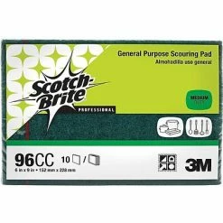 Deals 👍 Scotch-Brite™ Scouring Pads Scotch-Brite™ General Purpose Scouring Pad, Green, 10/Pack (96CC) 🥰 -Cleaning Tools Sales unnamed file 344