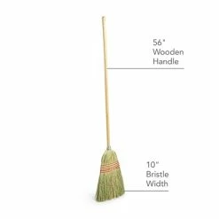 Buy 💯 Brooms & Dustpans Coastwide Professional™ 10" Standard Corn Broom, Natural (CW57732) 🎁