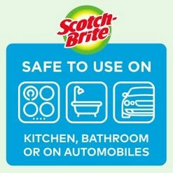 Best deal ⭐ Scrub Sponges Scotch-Brite Dobie All-Purpose Cleaning Pad, 3 1/8" X 2 1/4" X 4 11/16", 3/Pk 🌟 -Cleaning Tools Sales unnamed file 355