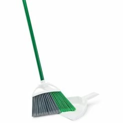 Buy 🎁 Brooms Libman Precision 11" Angle Broom With Dust Pan Set, 4 Sets/Carton (206) 🔥