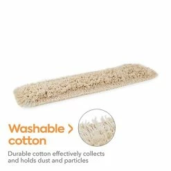 Budget 🧨 Dust Mop Heads Coastwide Professional™ Cut-End Dust Mop Head, Cotton, 36" X 5", White (CW56754) 🎉 9 Budget 🧨 Dust Mop Heads Coastwide Professional™ Cut-End Dust Mop Head, Cotton, 36" X 5", White (CW56754) 🎉 -Cleaning Tools Sales unnamed file 375