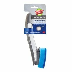 Flash Sale 🛒 3M Cleaning Cloths & Sponges Scotch-Brite™ Advanced Soap Control Non-Scratch Dishwand, Blue, 1/Pack (451U-4) ⌛