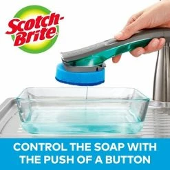 Flash Sale 🛒 3M Cleaning Cloths & Sponges Scotch-Brite™ Advanced Soap Control Non-Scratch Dishwand, Blue, 1/Pack (451U-4) ⌛ -Cleaning Tools Sales unnamed file 398