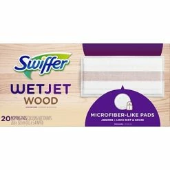 New 🌟 Wet Mops Swiffer WetJet Wood Mopping Pad, 20/Pack (76563) 🛒