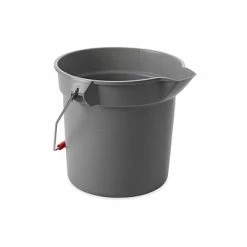 Wholesale ✔️ Rubbermaid® 10-Quart Round Bucket Rubbermaid Brute Bucket, 10 Qt., Gray (FG296300GRAY) 😉