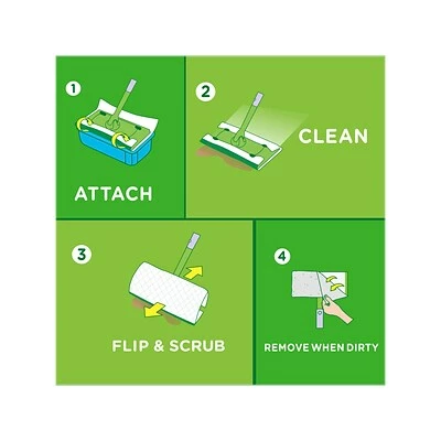 New 👍 Wet Mops Swiffer Sweeper TRAP + LOCK Wet Mop Cloth, Lavender, 24/Pack (15846) 🎁 7 New 👍 Wet Mops Swiffer Sweeper TRAP + LOCK Wet Mop Cloth, Lavender, 24/Pack (15846) 🎁 - Image 5