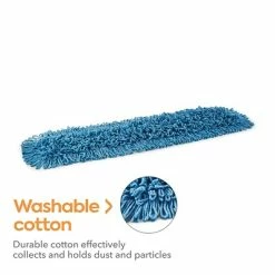 Best reviews of ⌛ Dust Mop Heads Coastwide Professional™ Looped-End Dust Mop Head, Cotton, 36" X 5", Blue (CW56760) 🔥 -Cleaning Tools Sales unnamed file 461