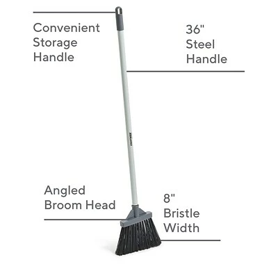 Hot Sale ✔️ Brooms & Dustpans Coastwide Professional™ 8" Lobby Broom, Gray (CW58001) 😀 3 Hot Sale ✔️ Brooms & Dustpans Coastwide Professional™ 8" Lobby Broom, Gray (CW58001) 😀