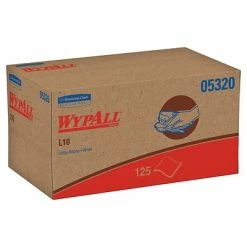 Coupon 🤩 Kimberly Clark® Wipes WypAll L10 Paper Wipers, White, 125/Box (05320) 🧨
