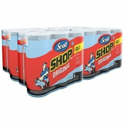 Budget 😉 Scott® Shop Towels Scott Shop Towels Original, Blue, 55 Sheets/Standard Roll, 6 Rolls/Pk (75180) 😉 -Cleaning Tools Sales unnamed file 568
