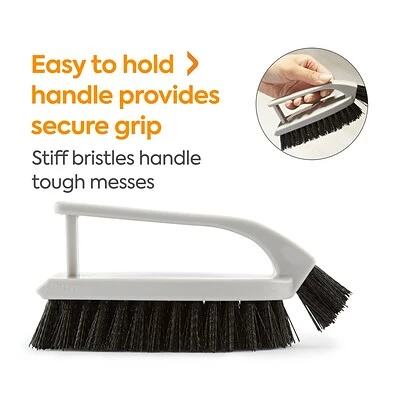 Budget 😍 Cleaning Brushes Coastwide Professional™ 6" Scrub Brush, Gray (CW56794) 🔥 4 Budget 😍 Cleaning Brushes Coastwide Professional™ 6" Scrub Brush, Gray (CW56794) 🔥 - Image 2
