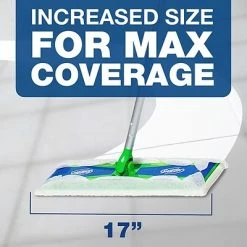 Promo 🛒 Swiffer® Sweeper Disposable Dry Cloth Refills Swiffer Professional Max Cotton Dry Cloths, White, 96/Carton (37109) ✔️ -Cleaning Tools Sales unnamed file 630