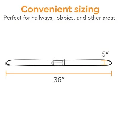 Brand new 😍 Coastwide Professional™ Dust Mop Frame, 36" X 5", Black (CW56765) 👍 4 Brand new 😍 Coastwide Professional™ Dust Mop Frame, 36" X 5", Black (CW56765) 👍 - Image 2