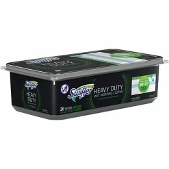 Wholesale 👏 Wet Mops Swiffer Sweeper TRAP + LOCK Heavy Duty Wep Mop Refill Cloth, Fresh Scent, 20/Pack (80342975) ⭐