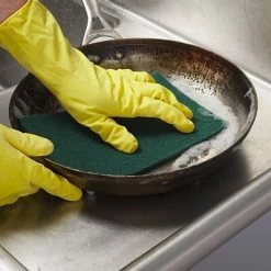 Brand new 😍 Sponges & Hand Pads Coastwide Professional™ Medium Duty Scouring Pad, Green, 10/Pack (CW56787) 👍 -Cleaning Tools Sales unnamed file 683