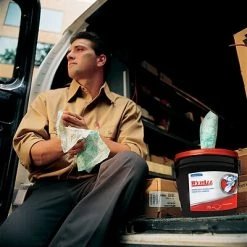 Wholesale 👍 Dry Wipes WypAll Fabric Wipers, White, 75 Wipers/Bucket, 6 Buckets/Carton (91371) 🥰 -Cleaning Tools Sales unnamed file 704