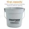 Brand new 🔔 Mop Buckets & Wringers Coastwide Professional™ Plastic Bucket, 10 Qt., Gray (CW58017) ❤️ -Cleaning Tools Sales unnamed file 706