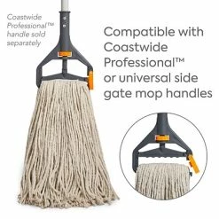Cheapest 🎉 Wet Mops Coastwide Professional™ Cut-End Wet Mop Head, #24, Cotton, 1" Headband, White (CW57744) 🎁 -Cleaning Tools Sales unnamed file 731