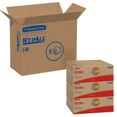 Discount 🛒 WypAll® Wipers WypAll L40 Cellulose Wipers, White, 100 Wipes/box, 9 Boxes/Carton (05790) 👍 4 Discount 🛒 WypAll® Wipers WypAll L40 Cellulose Wipers, White, 100 Wipes/box, 9 Boxes/Carton (05790) 👍 - Image 2