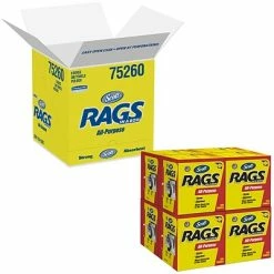 Best Pirce ✨ Heavy Duty Shop Towels Scott Rags In A Box Fabric Wipers, White, 200 Wipers/Box, 8 Boxes/Carton (75260) ❤️ -Cleaning Tools Sales unnamed file 765