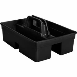 Best Sale 🔔 Cleaning Carts Rubbermaid® Executive Carry Caddy, Black ⌛