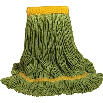 Promo 😍 Mops O'Dell® 1200 Series Medium Recycled PET Mop Head, 5" Headband, Green (1200M/GR) ⭐ 3 Promo 😍 Mops O'Dell® 1200 Series Medium Recycled PET Mop Head, 5" Headband, Green (1200M/GR) ⭐