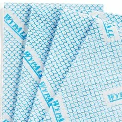 Brand new 👏 Wypall® Microfiber Cloths WypAll HydroKnit Heavy-Duty Fabric Foodservice Cloth, Blue, 100/Carton (51633) 🎉 -Cleaning Tools Sales unnamed file 876