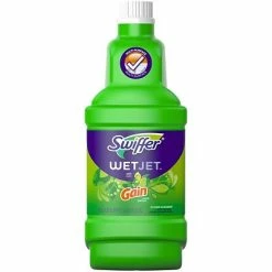 Discount ⭐ Wet Mops Swiffer WetJet Multi-Purpose Floor And Hardwood Liquid Cleaner Solution Refill, Gain Scent, 42.2 Fl Oz (83061) 👍