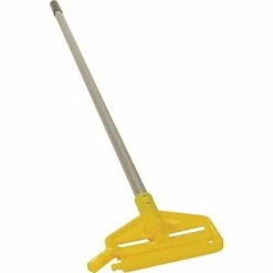 New 🧨 Rubbermaid® Invader® Wet Mop Handle, 1" Headband Mop, 60" Aluminum Handle, Yellow/Plastic Head 🔥 -Cleaning Tools Sales unnamed file 889